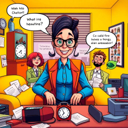 Whose Hello Is It Anyway? - Text-based game