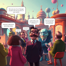 Whose Hello Is It Anyway? - Text-based game