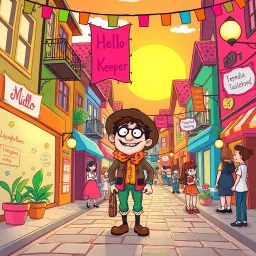 Whose Hello is it Anyway? - Text-based game
