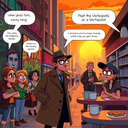 Whodunit? The Hello Chronicles - Text-based game