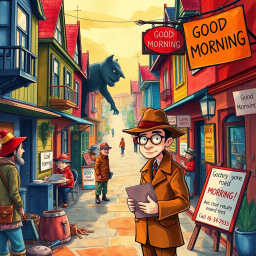 Whose Hello Is It Anyway? - Text-based game