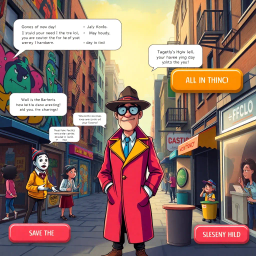 Whose Hello Is It Anyway? - Text-based game