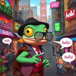 Whose Hello Is It Anyway? - Text-based game