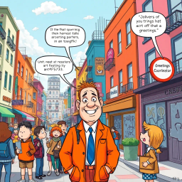 Whose Hello Is It Anyway? - Text-based game