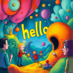 Whose Hello Is It Anyway? - Text-based game