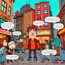 Whose Hello Is It Anyway? - Text-based game