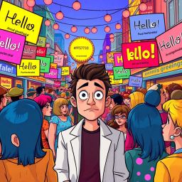 Whose Hello is It Anyway? - Text-based game