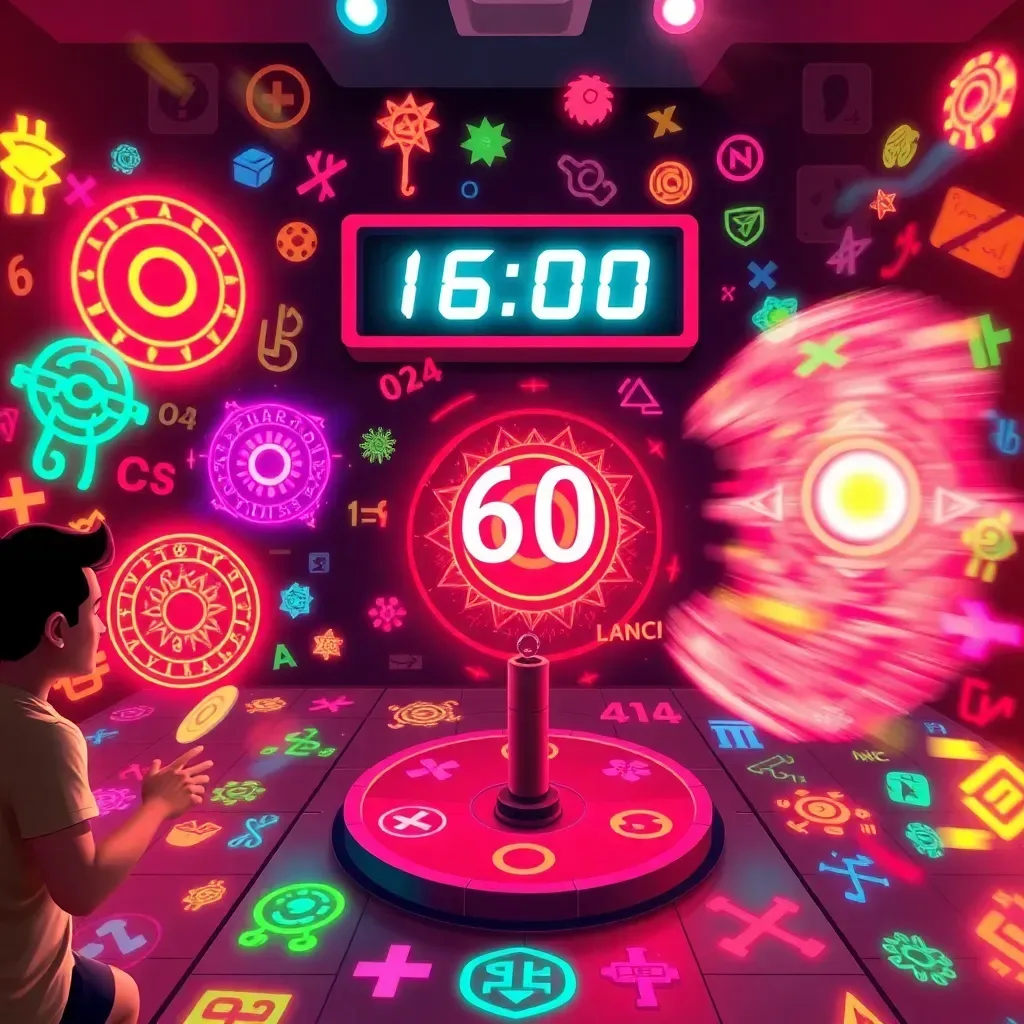 Spinning Glyphs