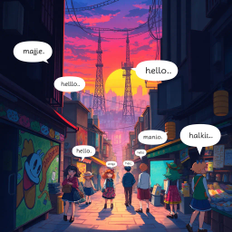 Echoes of Hello - Text-based game