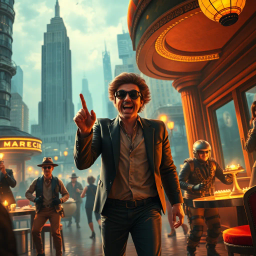 Chrono Caper - Text-based game