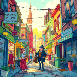 Whose Hello Is It Anyway? - Text-based game