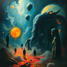 Whose Nightmare is it Anyway? - Text-based game