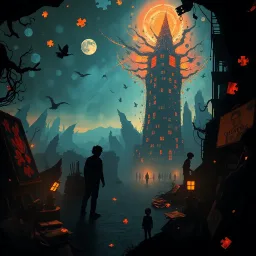Whose Nightmare Is It Anyway? - Text-based game