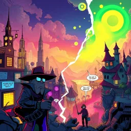 Bounty Hunt: Debugging the Multiverse - Text-based game