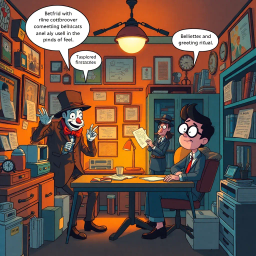 Whose Hello Is It Anyway? - Text-based game