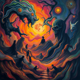 Whose Nightmare Is It Anyway? - Text-based game