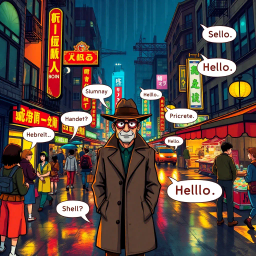 Whose Hello Is It Anyway? - Text-based game