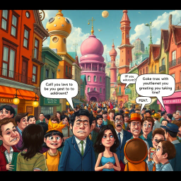 Whose Hello Is It Anyway? - Text-based game