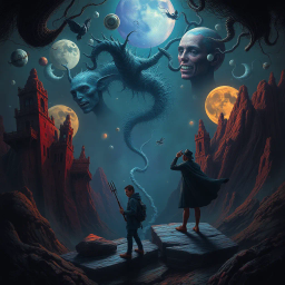 Whose Nightmare Is It Anyway? - Text-based game