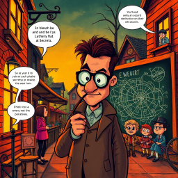 Whodunit or Who-Didn't? - Text-based game