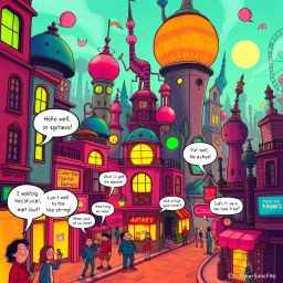 Whose Hello Is It Anyway? - Text-based game