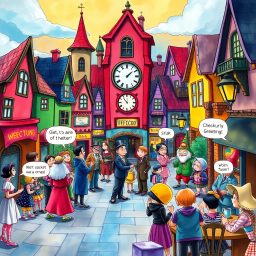 Whose Hello Is It Anyway? - Text-based game