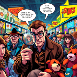 Murder at the Comic Con - Text-based game