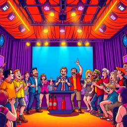 Reality Rumble: Whose Line Is It Anyway? - Text-based game