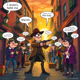 Whose Hello Is It Anyway? - Text-based game