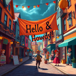 Whose Hello Is It Anyway? - Text-based game