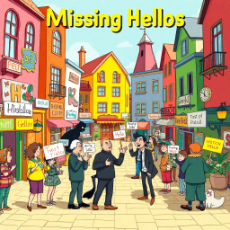 Whose Hello is it Anyway? - Text-based game