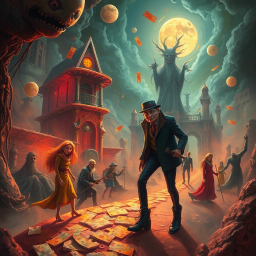 Whose Nightmare is it Anyway? - Text-based game