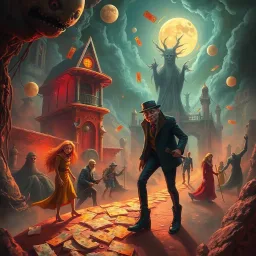Whose Nightmare is it Anyway? - Text-based game