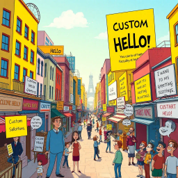 Whose Hello Is It Anyway? - Text-based game