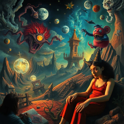 Whose Nightmare Is It Anyway? - Text-based game