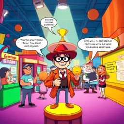 Whose Hello Is It Anyway? - Text-based game