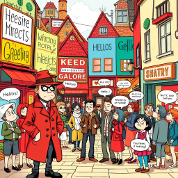 Whose Hello is it Anyway? - Text-based game