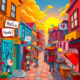 Whose Hello Is It Anyway? - Text-based game