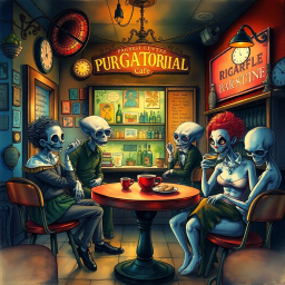 Dark Comedy Adventure text games