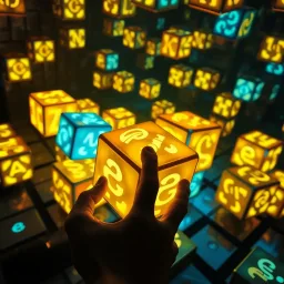 Spinning Glyphs - Text-based game