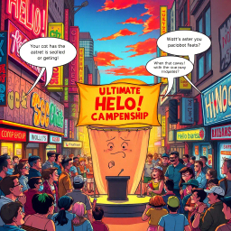 Whose Hello Is It Anyway? - Text-based game