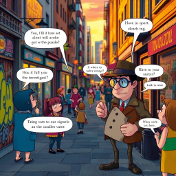 Mystery/Parody text games