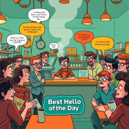 Whose Hello Is It Anyway? - Text-based game