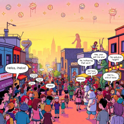 Whose Hello Is It Anyway? - Text-based game