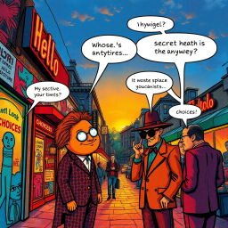 Whose Hello Is It Anyway? - Text-based game