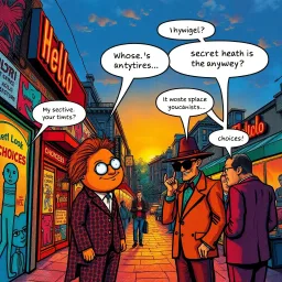 Whose Hello Is It Anyway? - Text-based game