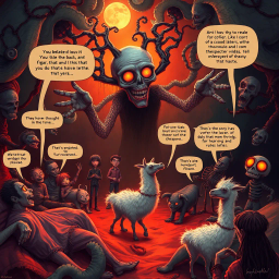 Whose Nightmare Is It Anyway? - Text-based game