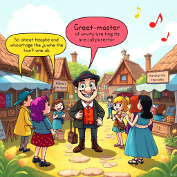 Whose Hello Is It Anyway? - Text-based game