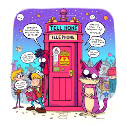 Whose Hello Is It Anyway? - Text-based game