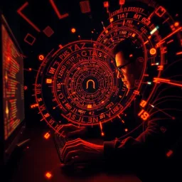 Spinning Glyphs
